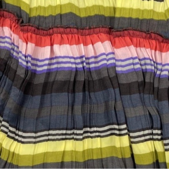 Free People Colorful Striped Maxi Skirt - Picture 5 of 10